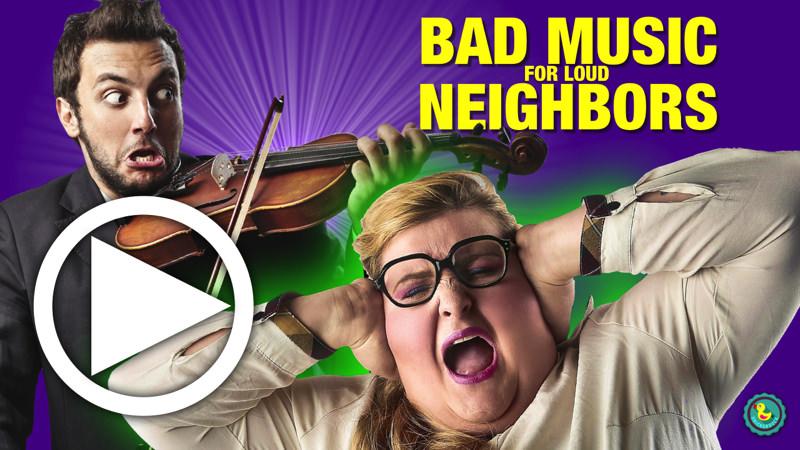 Video of best CD to shut up your neighbors